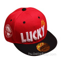 Gyerekek gyermek hip -hop kalap snapback kalapok